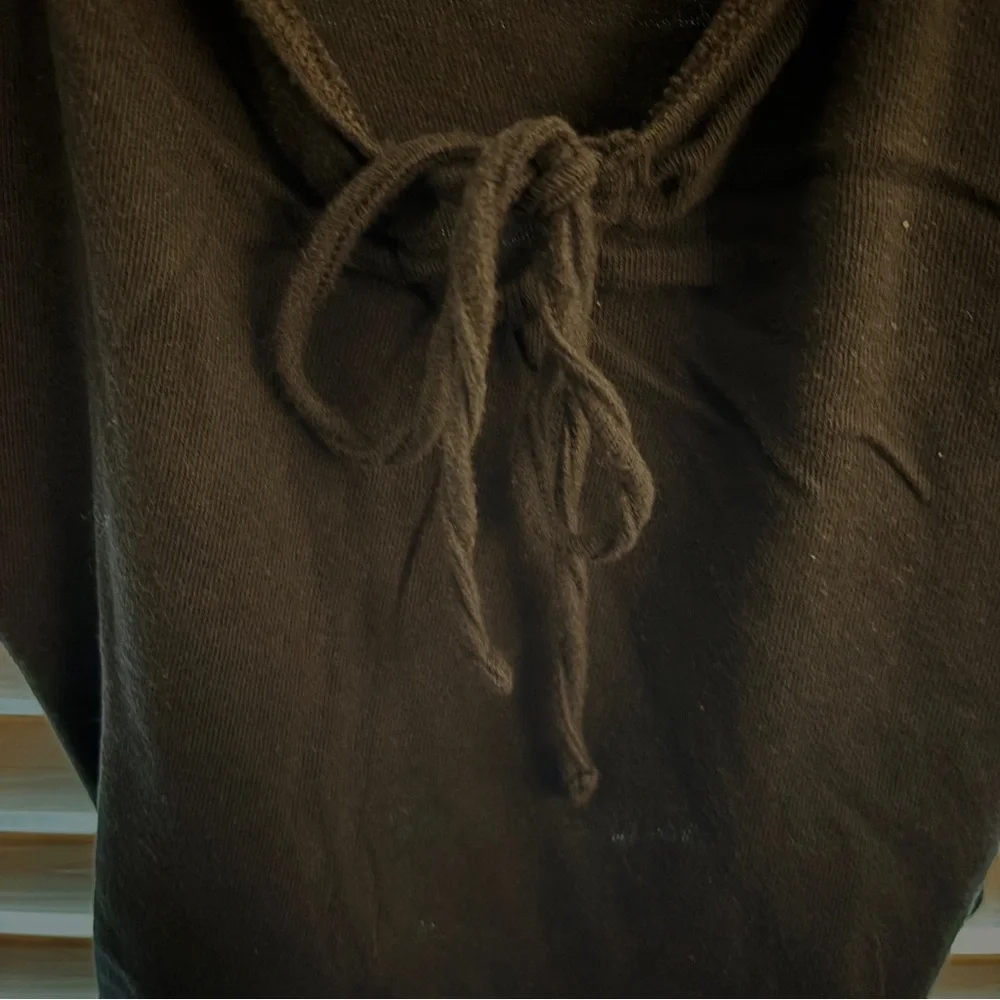 American Eagle Black Cropped Tank Top - Picture 5 of 6